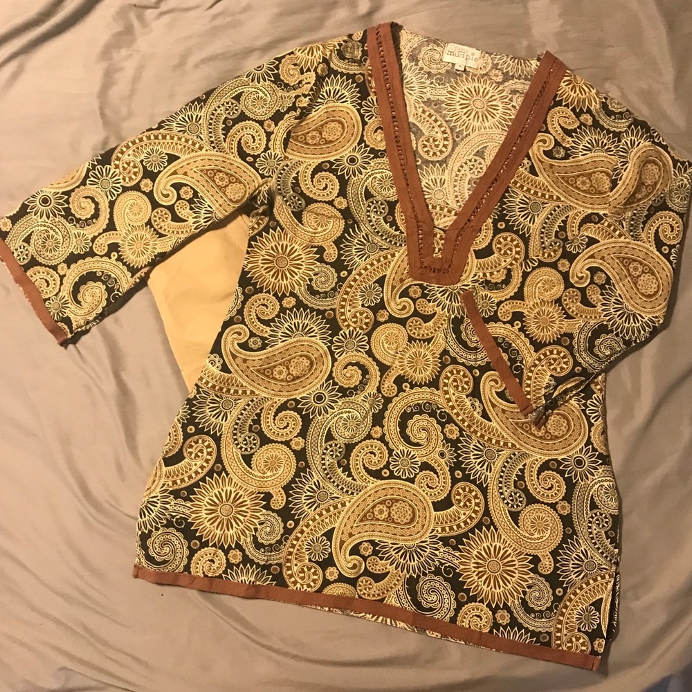 Paisley Patterned Tunic